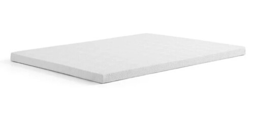 Lucid Charcoal and Gel Covered Memory Foam Mattress Topper, 3 inch, Queen New In Box $199