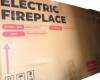 COWSAR 42" W Black Wall mount Infrared quartz Electric Fireplace with Remote Control Included, New in Box $399 - 2