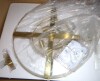 Everly Quinn Yader 8 - Light Dimmable Bubble Glass Chandelier New in Box $399 - 2