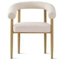 PopMaison Melbourne Modern Boucle Upholstered Dining Chair New In Box $299