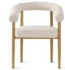 PopMaison Melbourne Modern Boucle Upholstered Dining Chair New In Box $299