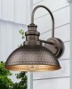 17 Stories Outdoor Farmhouse Barn Lights, Rustic Outdoor Wall Sconce, Exterior Wall Lights, Front Door Mounted Lighting Fixture,Vintage Outside Lighting For Porch, Patio, Garage (Oil Rubbed Bronze, 2 Pack) $299