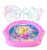 PRINCESSEA Emma Outdoor Splash Pad for Kids (70 Inch), Inflatable Sprinkler Mat with Wading Pool, Includes 3 Tiaras and Wands, Ages 12 Months and Up New in Box