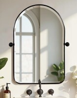 Willa Arlo&trade; Interiors Norita Metal Arch Mirror, 32" x 23" New In Box $299