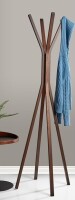 Adesso Toby Coat Rack with Natural Oak Finish &ndash; Space-Saving Entryway Organizer Perfect for Coats, Bags, Purses and Hats &ndash; 4 Hooks, 68.25" Tall New In Box $299