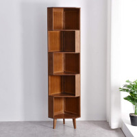BALANBO 5-Bookcase Industrial Cube Shelf Corner Bookshelf Display Storage Tall Multifunctional Stand for Home Office Living Room Decoration New In Box $299