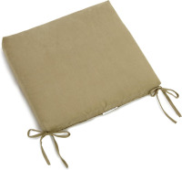 Blazing Needles Indoor Microsuede Chair Cushion, 20" x 19", Sage Green New In Box $79