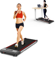 POPFIT Under Desk Treadmill, 2.5HP Electric Treadmill, Installation-Free and Portable 2 in 1 Walking Pad for Home Office with APP & Digital Remote Control Walking Jogging Treadmill $299