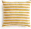 Napa Home & Garden Grant Square Indoor-Outdoor Pillow 20" x 20" Yellow/Cream / Brooklyn Loom Solid Contrast Piped White/Sky Blue 20"x20" Decorative Pillow New Assorted $79