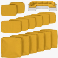 Barry Room 14-Piece Outdoor Seating Group Cushion Cover, Only Covers New In Box $299