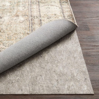 Loloi 9'-0" x 12'-0", .13" Thick, Gray, 1/8 inch, Reversible, Soft, Cushion, Low Profile, Hardwood, Carpet, Tile, Vinyl, Linoleum, Multi Surface, Trim to fit, Rug Pad New In Box $299