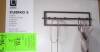 Umbra Cubiko Wall Mounted Modern, Sleek, Space-Saving Hanger with Retractable Hooks to Hang Coats, Scarves, Purses and More, 5, White New In Box $79 - 2
