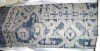 JONATHAN Y Sinjuri Medallion Textured Weave Navy/Gray 9 ft. Square Indoor/Outdoor Area Rug, Non-Shedding, Easy-Clean New $399 - 2