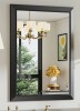 Winston Porter Modern & Contemporary Beveled Metal Framed Rectangular/Square Bathroom Vanity Mirror with HD Tempered Glass, 32" x 24" New in Box $199