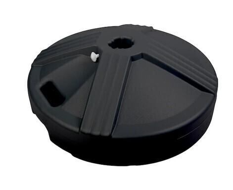 US Weight 50 lb Umbrella Base, Black New Shelf Pull $99