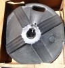 US Weight 50 lb Umbrella Base, Black New Shelf Pull $99 - 2