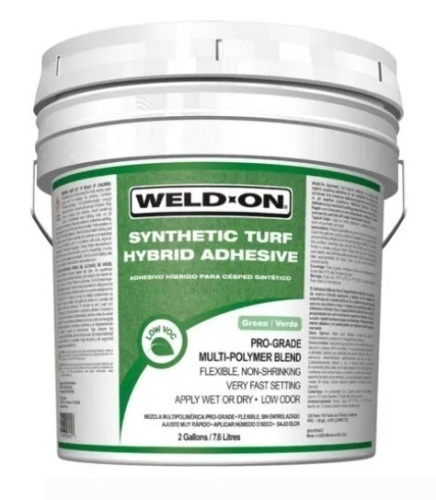 WELD-ON Synthetic Turf Hybrid Adhesive, 2 Gallon New