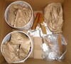 Wade Logan Brabazon Solid Wood Lamp (Set of 2) New In Box $199 - 2