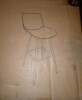 COOLHUT 28" Dining Chair, Modern Kitchen & Dining Room Chair, Upholstered Faux Leather Dining Chair, Armless Dinner Side Chair with Sturdy Metal Legs (Black) New in Box $399 - 2