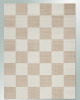 Ebern Designs Wum Collection Cream/Beige Area Rug, Rectangle 7'10" x 10'6" New $399