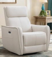 Latitude Run 32.3" Wide Contemporary Swivel and Rocker Power Recliner Chair with USB Port New in Box $999