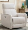 Latitude Run 32.3" Wide Contemporary Swivel and Rocker Power Recliner Chair with USB Port New in Box $999