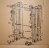 Major Fitness B52 All-In-One Home Gym Smith Machine (4 Boxes) New in Box $2999 - 2
