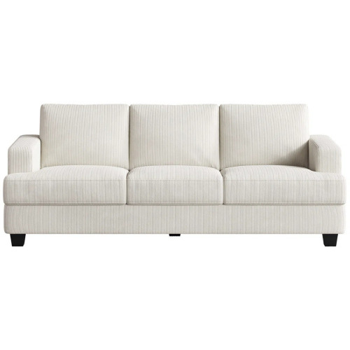 Ebern Designs Brooklington Upholstered Sofa, Beige $699