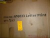 Rosdorf Park Riverside Drive Upholstered Barrel Chair with Ottoman, Beige Velvet Letter Print, New in Box $399 - 2