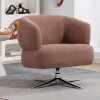 Streamdale Furniture Streamdale Red Swivel Cuddle Chair, Red, New in Box $399