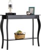 ChooChoo Narrow Console Table, Chic Accent Sofa Table, Entryway Table, 39.3", Black, New in Box $299