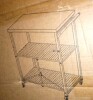 Vitarpatio Folding Outdoor Grill Table With 2 Movable Locking Wheels New In Box $199 - 2