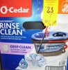 O-Cedar RinseClean Spin Mop & Bucket System | Clean with Clean Water | Removes 99% of Bacteria $79 - 2