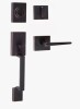 Sure-Loc Hardware Stockholm Handleset, Basel Square Handleset Trim New In Box $299