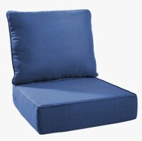 Lark Manor Wickes 24 In. X 24 In. Outdoor Deep Seating Lounge Chair Cushion 6" Thick Water-Resistant Seat/Back Cushion New In Box $99