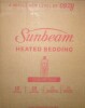 Sunbeam Electric Royal Luxe Microplush Heated Blanket, 12 Heat Settings, 12-Hour Auto Shut-Off, Fast Heating, Warm & Cozy, Machine Washable, Cabernet Color, Twin (84" x 62") New In Box $99 - 2