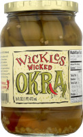 Wickles Wicked Okra, 16 oz New Best by 1/2028