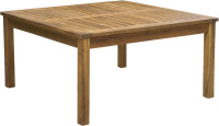 Christopher Knight Home Perla Outdoor Acacia Wood Coffee Table, Teak Finish, Brown, New in Box $499