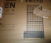 Arlmont & Co 73"H&times;35"W Conall Galvanized Metal Planter Box with Trellis and Wheels New in Box $299 - 2