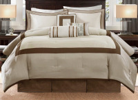 Madison Park Genevieve 7 Piece Queen Comforter Set $299