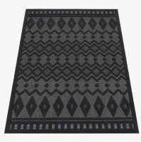 The Twillery Co.&reg; Plainfield Geometric Performance Indoor Outdoor Area Rug, Rectangle 3'11" x 5'3" Similar to Picture $199