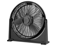 Lasko 20 in. 3 Speed Air Circulator Floor Fan for Home in Black with Wall Mount Option, Full Range Pivoting Head, Carry Handle On Working $99