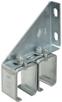 National Hardware Steel Double Box Rail Splice Brackets 300 lb New