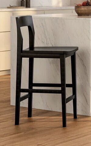 Red Barrel Studio&reg; Solid Wood Counter Stool With Footrest New In Box $499