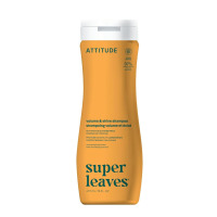 ATTITUDE Volume and Shine Hair Shampoo, EWG Verified, For Thin Hair, Naturally Derived Ingredients, Vegan and Plant Based, Soy Protein And Cranberries, 16 Fl Oz New