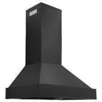 ZLINE 36 in. Black Stainless Steel Range Hood with Black Stainless Steel Handle (BS655-36-BS) New Open Box $1499