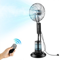 VEVOR Misting Fan, 3 Wind Speeds Misting Standing Fan, Mister Cooling Fans with 0.79 gal Water Tank, Remote & Panel Control, Water Cooling Fans for Indoor, Outdoor, Garage, Patio, Living Room, 3 Modes $199