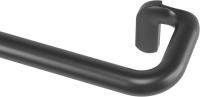 Umbra Twilight Expandable 3/4" Blackout Curtain 66"-144" Rod, Black New In Box $59