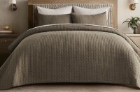 EverGrace King Cross Stitch Cotton Quilt 3-Piece Set $199