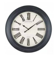 Sterling & Noble 30? Farmhouse Wall Clock New In Box $79